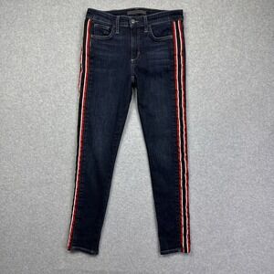 Joes Jeans‎ Women's Size 27 Red White Blue Side Stripe